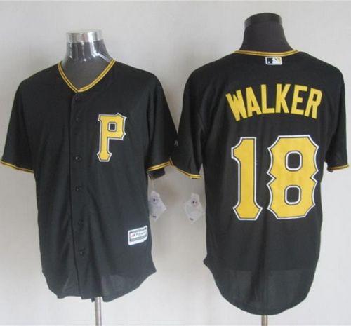 Pirates #18 Neil Walker Black New Cool Base Stitched Jersey
