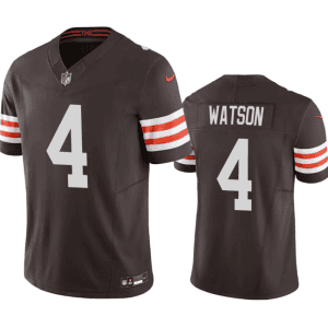 Cleveland Browns #4 Deshaun Watson Brown 2023 F.U.S.E. Vapor Untouchable Limited Stitched Jersey