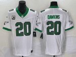 Philadelphia Eagles #20 Brian Dawkins White 2023 F.U.S.E. With C Patch Vapor Untouchable Stitched Jersey