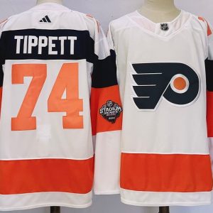 Philadelphia Flyers #74 Owen Tippett White 2023-2024 Stadium Series Stitched Jersey