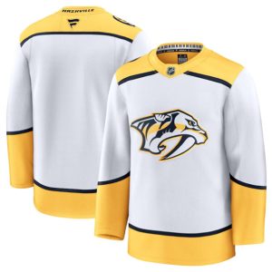 Nashville Predators Blank White 2024-25 Away Stitched Jersey
