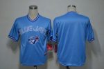 Blue Jays Blank Light Blue Stitched Jersey