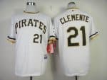 Pirates #21 Roberto Clemente White Alternate 2 Cool Base Stitched Jersey