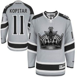 Kings #11 Anze Kopitar Grey 2014 Stadium Series Stitched Jersey