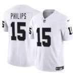 Las Vegas Raiders #15 Kyle Philips White 2025 F.U.S.E. Vapor Stitched Jersey