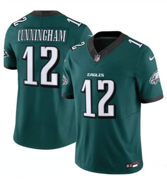 Philadelphia Eagles #12 Randall Cunningham Green 2024 New F.U.S.E. Vapor Untouchable Limited Jersey