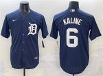 Detroit Tigers #6 Al Kaline Navy Cool Base Stitched Jersey