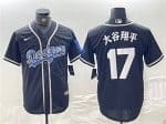 Brooklyn Dodgers #17 ´ó¹ÈÏèÆ½ Black Cool Base With Patch Stitched Jersey
