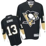 Penguins #13 Nick Bonino Black Home Stitched Jersey