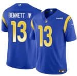 Los Angeles Rams #13 Stetson Bennett IV Blue 2024 F.U.S.E. Vapor Untouchable Football Stitched Jersey