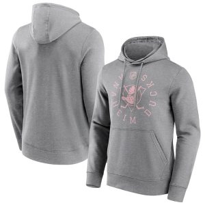 Anaheim Ducks Grey Hoodie