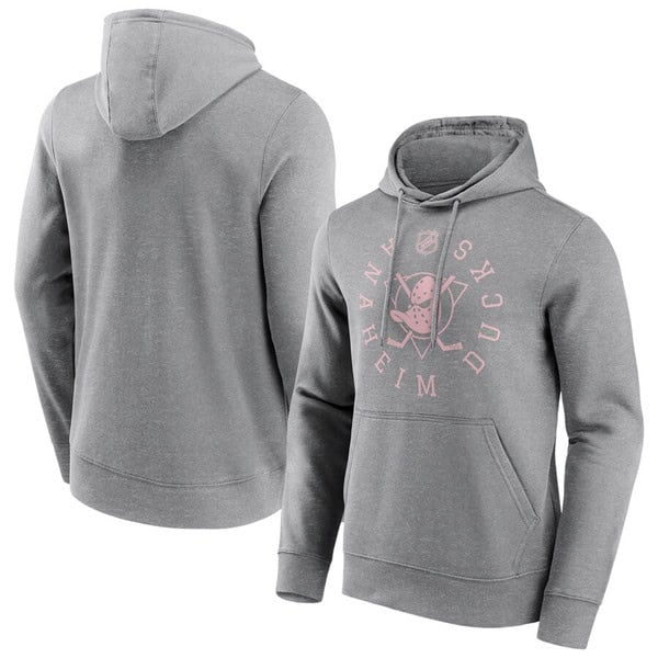 Anaheim Ducks Grey Hoodie