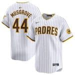 San Diego Padres #44 Joe Musgrove White 2024 Home Limited Stitched Jersey