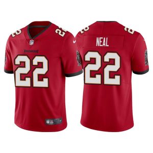 Tampa Bay Buccaneers #22 Keanu Neal Red Vapor Untouchable Limited Stitched Jersey