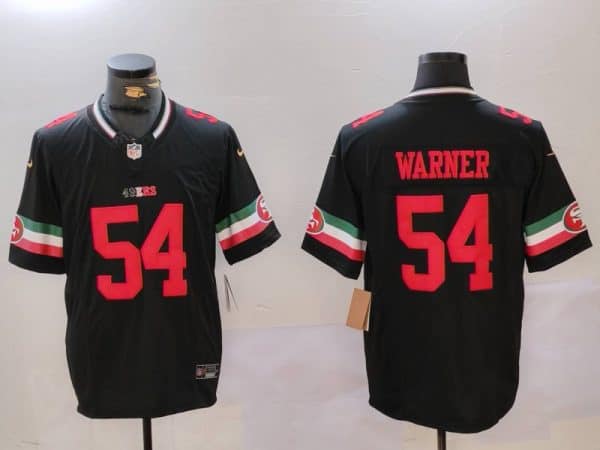 San Francisco 49ers #54 Fred Warner Black F.U.S.E. Mexico Vapor Limited Stitched Jersey