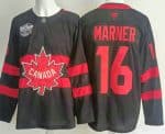 Canada #16 Mitchell Marner Black 2025 4 Nations Face Off Authentic Jersey