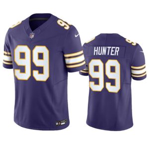 Minnesota Vikings #99 Danielle Hunter Purple 2023 F.U.S.E. Vapor Untouchable Stitched Jersey