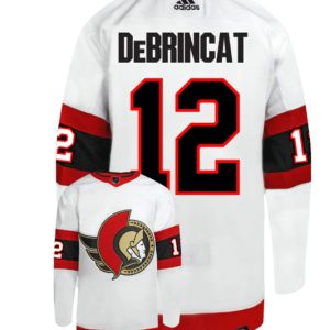 Ottawa Senators #12 Alex DeBrincat White Stitched Home Jersey