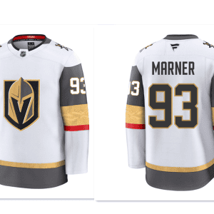 Vegas Golden Knights #93 Mitchell Marner White 2024-25 Home Stitched Jersey