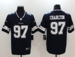 Dallas Cowboys #97 Taco Charlton Navy Vapor Untouchable Player Limited Jersey