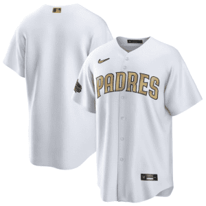 San Diego Padres Blank 2022 All-Star White Cool Base Stitched Jersey