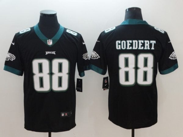 Eagles #88 Dallas Goedert Black Vapor Untouchable Limited Stitched Jersey