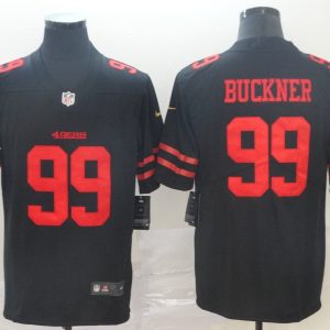 San Francisco 49ers #99 DeForest Buckner Black Vapor Untouchable Limited Stitched Jersey