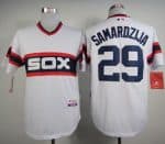 White Sox #29 Jeff Samardzija White Alternate Home Cool Base Stitched Jerseys