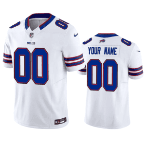 Buffalo Bills Custom White 2023 F.U.S.E. Vapor Untouchable Limited Stitched Jersey