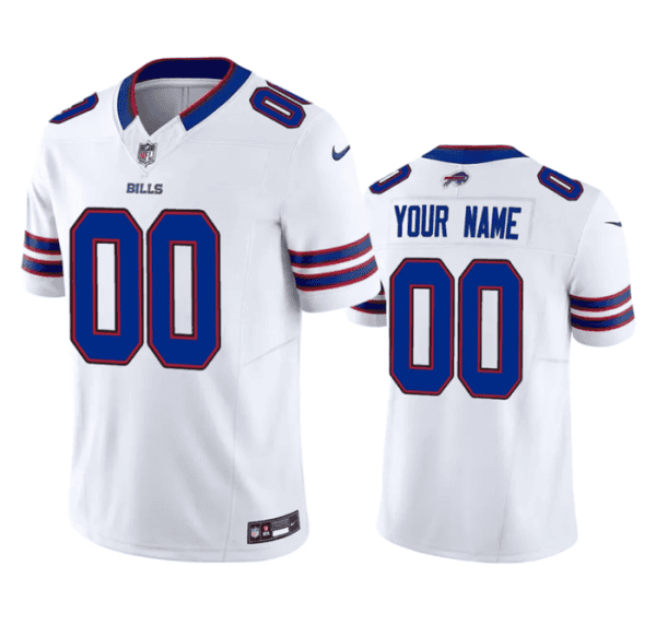 Buffalo Bills Custom White 2023 F.U.S.E. Vapor Untouchable Limited Stitched Jersey