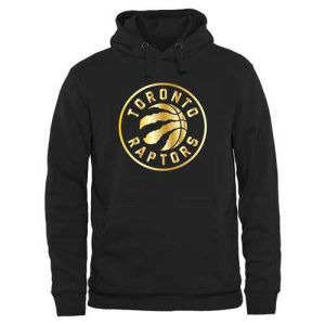 Toronto Raptors Gold Collection Pullover Hoodie Black