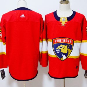 Florida Panthers Red Stitched Adidas Jersey