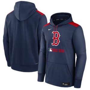 Boston Red Sox Navy Collection Performance Pullover Hoodie