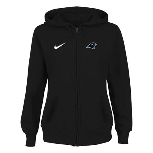 Carolina Panthers Stadium Rally Full Zip Hoodie Black