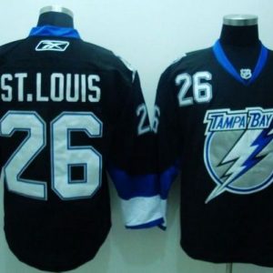 Lightning #26 St.Louis Stitched Black Jersey