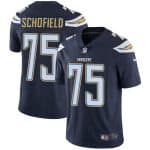 Los Angeles Chargers #75 Michael Schofield Navy Blue Vapor Untouchable Limited Stitched Jersey