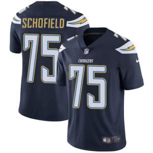 Los Angeles Chargers #75 Michael Schofield Navy Blue Vapor Untouchable Limited Stitched Jersey