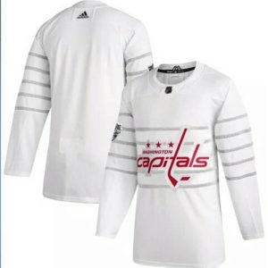 Washington Capitals Blank White All Star Stitched Jersey