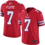 Buffalo Bills #7 Doug Flutie Red Vapor Untouchable Limited Stitched Jersey