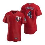 Minnesota Twins #4 Carlos Correa Red Flex Base Stitched Jersey