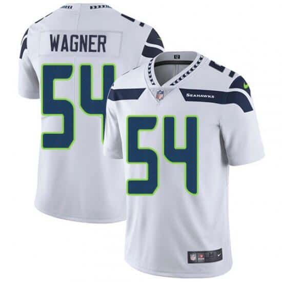 Seattle Seahawks #54 Bobby Wagner White Vapor Untouchable Limited Stitched Jersey