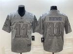 Philadelphia Eagles #11 A. J. Brown Gray Stitched Jersey