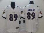Baltimore Ravens #89 Mark Andrews White Vapor Untouchable Limited Jersey