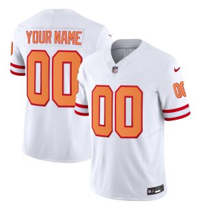 Tampa Bay Buccaneers Custom 2023 F.U.S.E. White Throwback Limited Stitched Jersey
