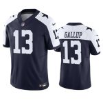 Dallas Cowboys #13 Michael Gallup Navy 2023 F.U.S.E. Vapor Limited Stitched Jersey
