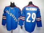 Avalanche #29 Nathan MacKinnon Blue Third Stitched Jersey