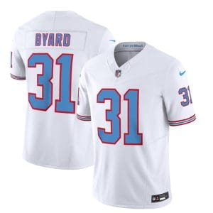 Tennessee Titans #31 Kevin Byard White 2023 F.U.S.E. Vapor Limited Throwback Stitched Jersey