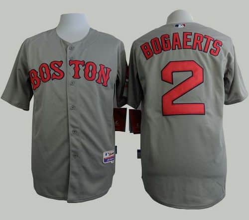 Red Sox #2 Xander Bogaerts White Cool Base Stitched Jersey