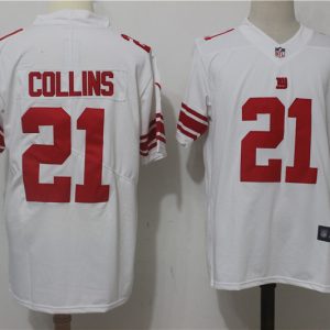New York Giants #21 Landon Collins White Stitched Vapor Untouchable Limited Nike Jersey