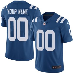Colts Customized Blue Vapor Untouchable Limited Stitched Jersey